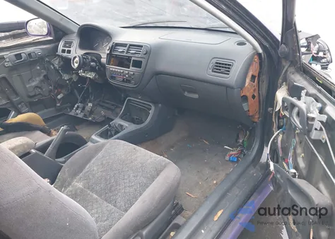 1996 Honda Civic Ex из США, поврежденный, VIN 1HGEJ8143TL036689